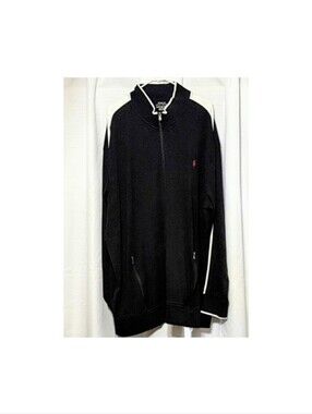 Men's Polo Ralph Lauren Black Zip-Up Sweatshirt/Sweater